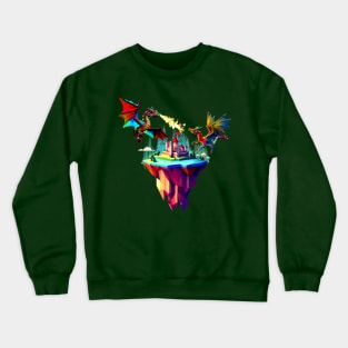 Dragon Fight Crewneck Sweatshirt